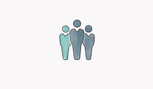 Three figures side by side — the Calanca private equity team working alongside management